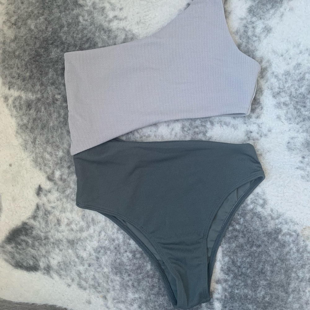 SHEIN one shoulder bikini